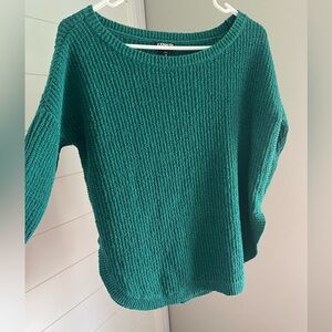 Evergreen express sweater.  Size medium